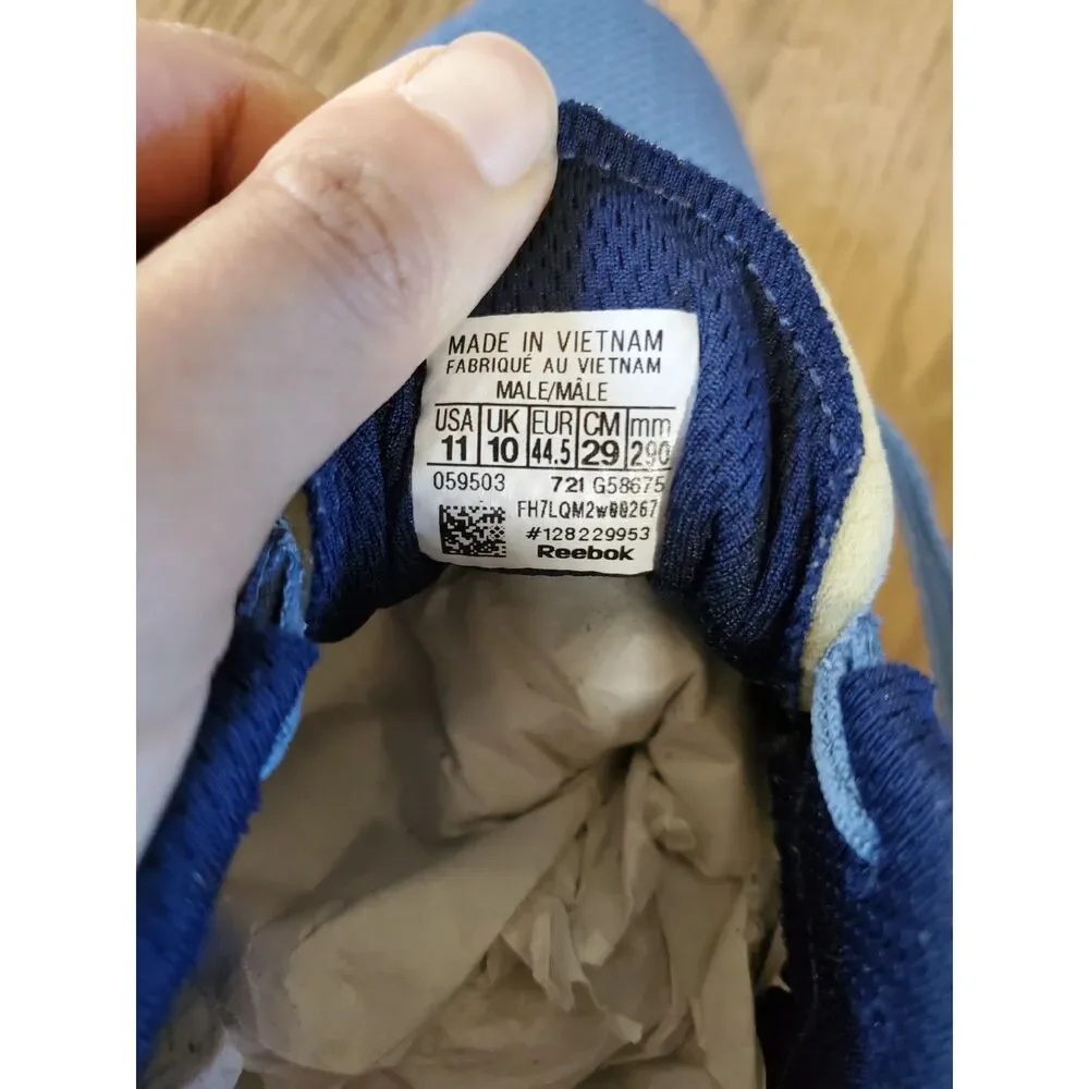 Reebok Mens 11 FLOATRIDE ENERGY DAILY Running Shoes Blue G58675 EUC